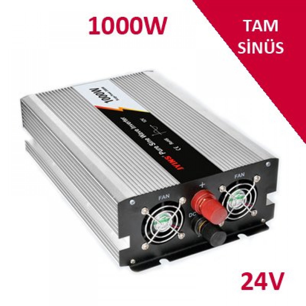 1000 Watt 24V Tam Sinüs İnverter Jyıns	